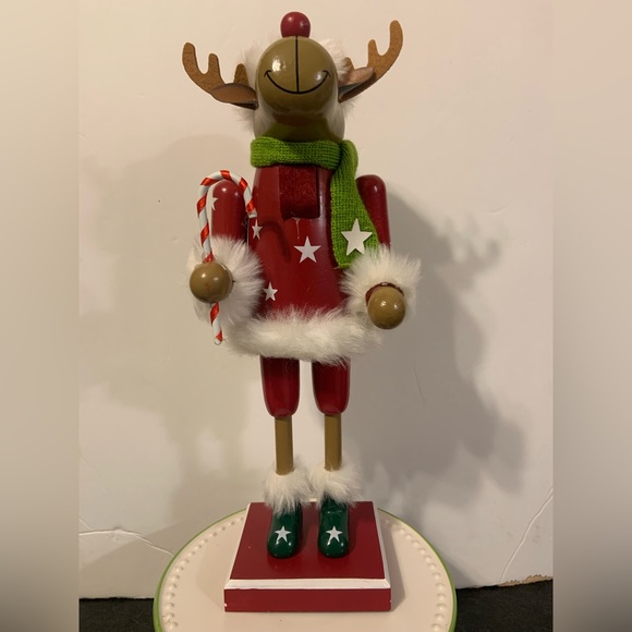 Holiday Reindeer Nutcracker Poshmark